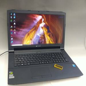 842 ゲーミングPC mousecomputer N170SD 15.6インチ Core i7 4720hq 2.6Ghz 第4世代 メモリ16GB SSD 256GB/HDD 931GB