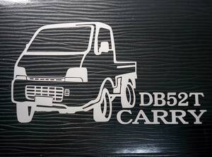 DB52T CARRY 車体ステッカー スズキ リフトアップ仕様 軽トラ キャリー ハイリフト