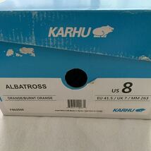 未使用 KARHU カルフ ALBATROSS アルバトロス ORANGE US8/新品_画像8