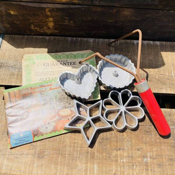 【USA vintage】NORDIC WARE ロゼットアイロン クッキー型