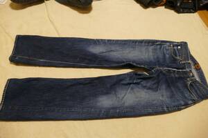 THE REAL McCOY'S S613 McCoy's jeans real kau Boy color .. rare V stitch 