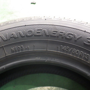 TOYO NANOENERGY3 145/80R13 75S タイヤ2本 22年 5.6mm 【管理番号 0775 RB4-701】中古【小物】の画像3