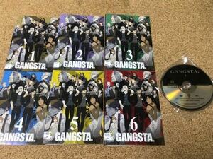 ギャングスタ gangsta レンタル 全6巻 再生確認済 DVD 6枚