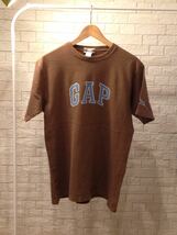 GAP ギャップ OLDGAP オールドギャップ 半袖Tシャツ Sサイズ ブラウン_画像1