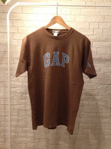 GAP Gap OLDGAP Old Gap short sleeves T-shirt S size Brown 