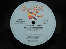 SUGARHILL GANG / SP25-5003 / 日本盤 / SYLVIA ROBINSON / オールドスクール / 甘茶ソウル / おしゃべりラップ / シュガーヒル・ギャング_画像4