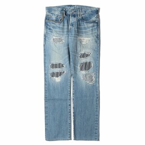 Красота истерика гламурные истерические грамматические брюки -шпильки wr обработанные стройные джинсовые брюки 22 с джинсы индиго 31