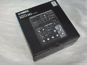 [ new goods * immediate payment ] Yamaha AG06MK2B( black )* Live -stroke Lee ming mixer * web mixer *YAMAHA*YouTube* distribution 