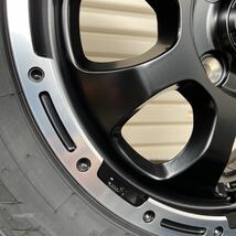 《マッドクロスグレイス》 新品TOYOオープンカントリーRT 155/65R14 エブリィアクティハイゼット軽トラ 軽バン　セミグロスブラック_画像6