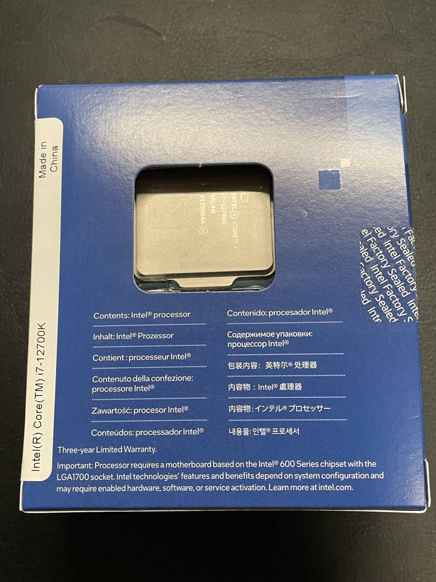 中古Intel Core i7-12700K (LGA1700) | JChere雅虎拍卖代购