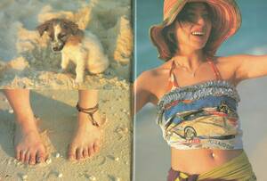 MAGAZINE HOUSE MOOK　奥菜恵写真集　裸足の島。　OKINA MEGUMI in BORACAY　2001年