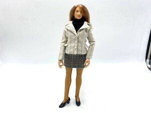 ACTION FIGURE/アクション フィギュア 1/6 ストライプ ジャケット 千鳥柄 スカート 女性 着替人形 コレクション