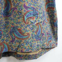 USA VINTAGE J Christpher PAISLEY PATTERNED LONG ONE PIECE/アメリカ古着ペイズリー柄ロングワンピース_画像7