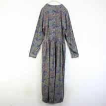 USA VINTAGE J Christpher PAISLEY PATTERNED LONG ONE PIECE/アメリカ古着ペイズリー柄ロングワンピース_画像4