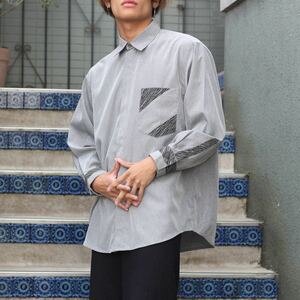 USA VINTAGE Roger Kent DESIGN POCKET GIMMICK SHIRT/アメリカ古着デザインポケットギミックシャツ