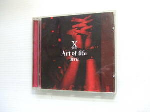 輸入盤？CD★X JAPAN 「ART OF LIFE LIVE」 hide　YOSHIKI ToshI★8枚同梱送料100円　　　え