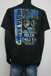 NESTA BRAND 新品正規 ドライサマーフォトT 232NB1014 黒 L Tシャツ 半袖