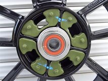 ◎バルカンS 純正 リアホイール（ブラック ダンパー付き 17×4.50 カワサキ VULCAN バルカン 650 S リア ホイール KAWASAKI REAR WHEEL_画像3