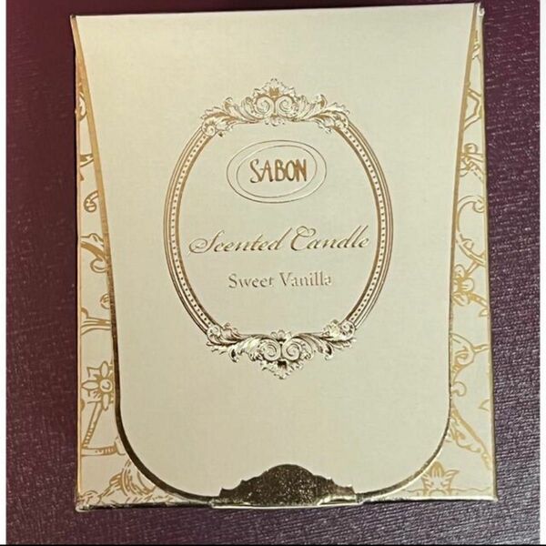 SABON サボン センティッドキャンドルinグラス スウィートバニラ キャンドル