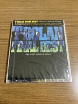 非売品 新品 CD T-BOLAN FINAL BEST GREATEST SONG & MORE 廃盤 サンプル 販促 プロモ レア レトロ 昭和 平成 ファイナル ベスト 未開封 _画像1