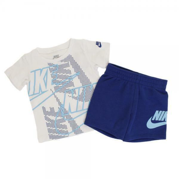 ナイキ NIKE キッズ セットアップ 通学通園 ストリートファッション ボーイズ ガールズ 66E517 C3M KIDS FUTURA SS 18M（85）