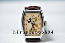 貴重 ● Ingersoll ● 48' ミッキーマウス 手巻腕時計 ● OH済_画像2