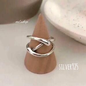 silver925 ストライプデザインリング/シルバー925 ring