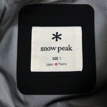 snowpeak スノーピーク 20SS 3L Soft Shell Pants ソフトシェル パンツ 1 ブラック_画像5