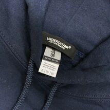 UNDERCOVER アンダーカバー 22AW PSYCHO HOODIE パーカー XL ネイビー_画像4