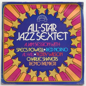 LP ALL-STAR JAZZ SEXTET A JAM SESSION WITH THE ALL STAR JAZZ SEXTETTE JAZZ TRIP JT-VIII 米盤