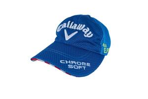 【感謝セール】【美品】Callaway(キャロウェイ) キャップ 青 メンズ フリーサイズ ゴルフ用品 2301-0114 中古