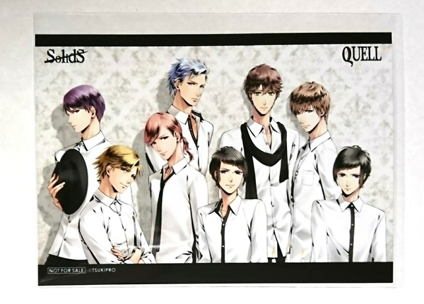 ↓ SQ SolidS QUELL ブロマイド アニメイト東北地域自主企画 ツキプロ応援ミニフェア 特典 アニメイト 東北 ツキプロ ソリッズ クヴェル