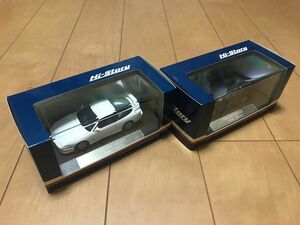 ★Hi-Story ハイストーリー 1/43 NISSAN 180SX (1996 TYPE X)／日産 180SX ホワイト＆ミッドナイトパープル【2台セット】