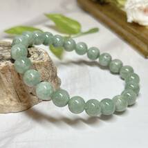 【E5357】翡翠＊8㎜＊ブレスレット＊ヒスイ＊ジェード＊ジェダイド＊jade＊bracelet_画像1