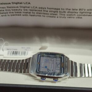 最終価格　TIMEX Q TIMEX Reissue Digital LCA TW2U72400 （シルバー）