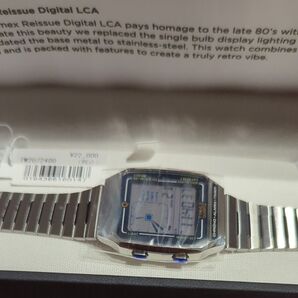 TIMEX Q TIMEX Reissue Digital LCA TW2U72400 (シルバー)