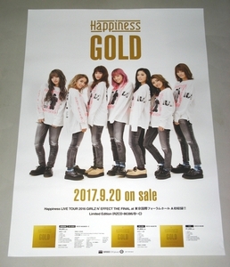 Γ20 告知ポスター [GOLD] E-girls Happiness