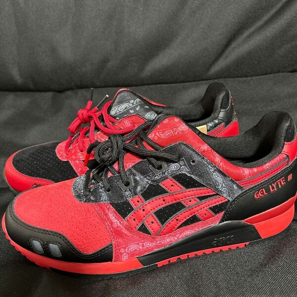 Red Spider × Asics Gel-Lyte 3 Red/Black