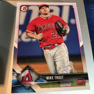 2018 bowman MIKE TROUT