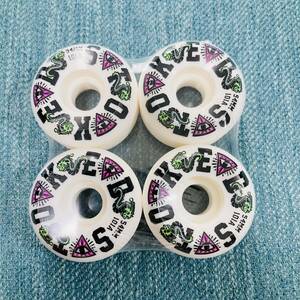 レア品　STOKED SKATEBOARD　54mm 101A WHEEL　スケートボード　ハードウィール