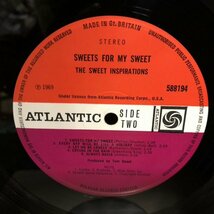 ☆【 '69 UK orig 】LP★The Sweet Inspirations - Sweets For My Sweet☆洗浄済み☆_画像4