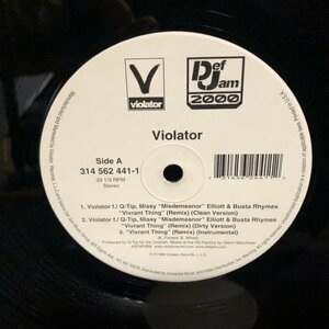 ☆【 '99 US orig】12★Violator Feat Q-Tip / Vivrant Thing (Remixes) ☆洗浄済み☆