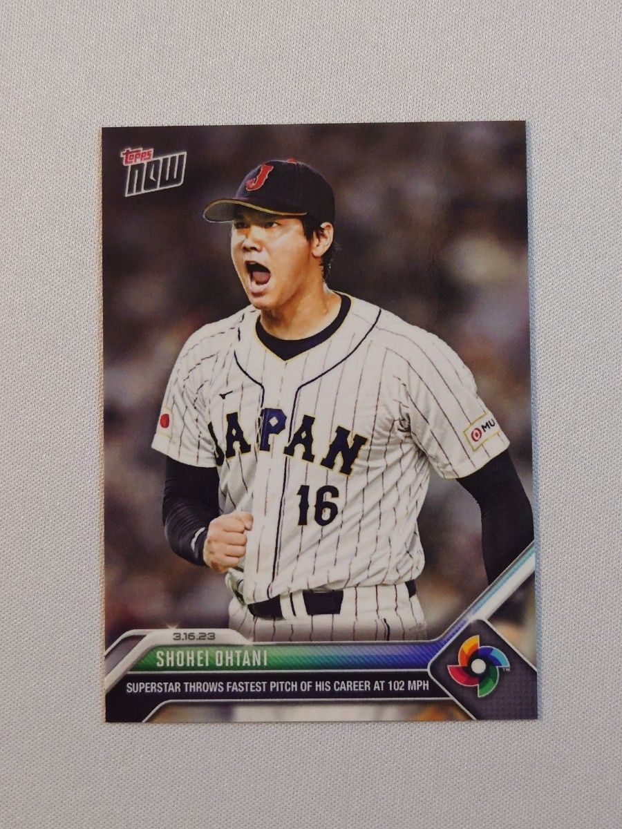 WBC 記念カード 大谷翔平 Topps Now|PayPayフリマ
