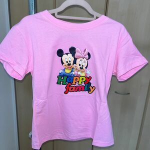 半袖Tシャツ半ズボン上下セット身長140cmミッキー綿100%