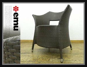 *NK349* exhibition goods *as pull ndo handling .* Italy *emuemyu*DAFNEdafne chair * garden chair * lounge chair *1 seater . sofa 