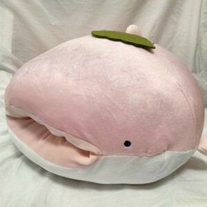 粘土作家ぽぼっと　ぬいぐるみ　桜餅　魚　長さ43cm　230428