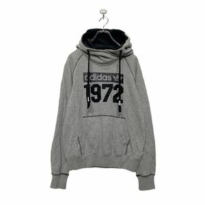 adidas snood neck sweat Parker wi men's XS gray Adidas Originals Street old clothes . America stock a412-5751