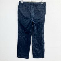 DOCKERS チノパンツ W36 ドッカーズ タックパンツ ビッグサイズ ネイビー 古着卸 アメリカ仕入 2304-158_画像4