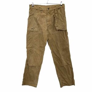 Dickies ペインターパンツ W34 ディッキーズ ブラウン 古着卸 アメリカ仕入 2304-419