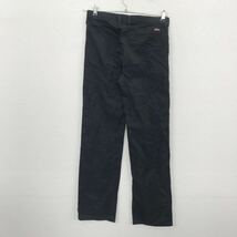 Dickies ワークパンツ W16 ブラック 黒 スリム レディース 古着卸 アメリカ仕入 2304-736_画像4